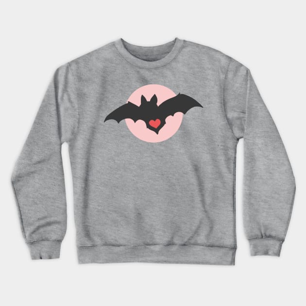 I love Bats Crewneck Sweatshirt by Olooriel